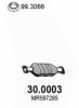 ASSO 30.0003 Catalytic Converter